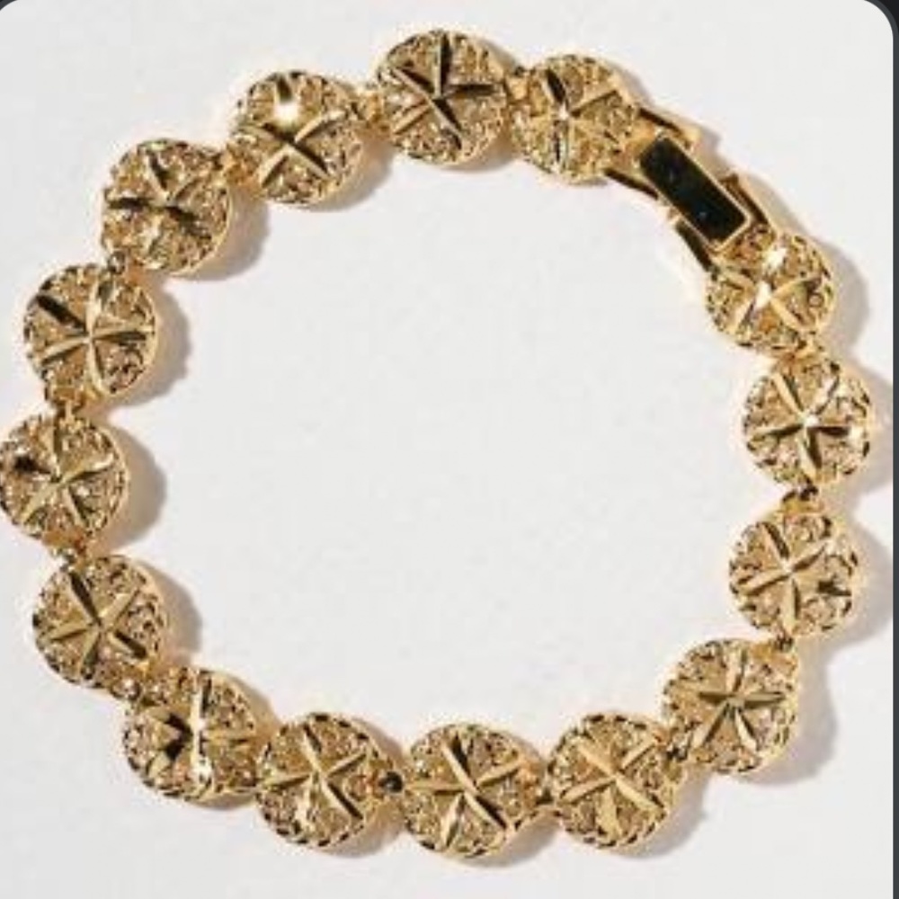 New Vanessa Mooney the seaside bracelet gold